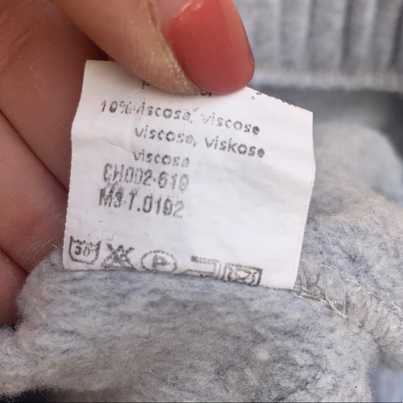 Brandy Melville Side Stripe Gray Sweatpants - Picture 5 of 6